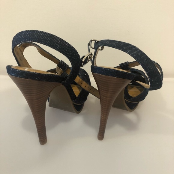 BCBGGeneration LuanaX Denim Heels - Picture 4 of 9